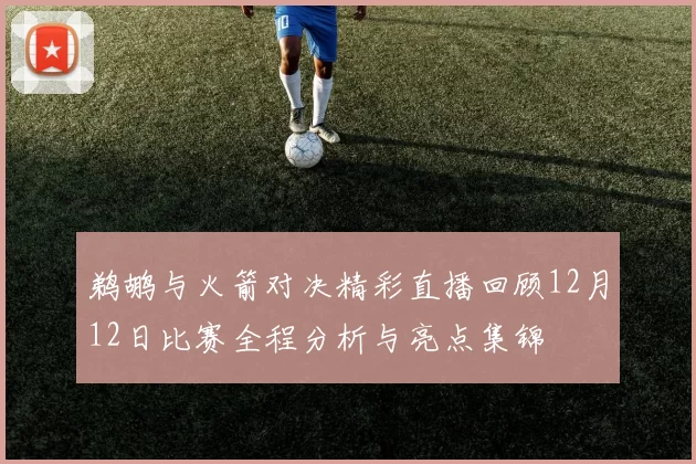 鹈鹕与火箭对决精彩直播回顾12月12日比赛全程分析与亮点集锦