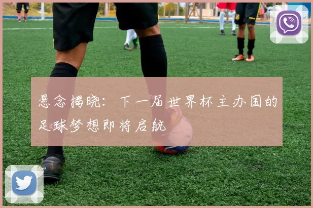悬念揭晓：下一届世界杯主办国的足球梦想即将启航
